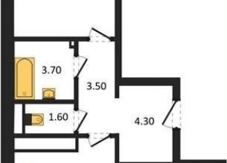 Продаю 2-ком. квартиру, 57 м2, Воронеж, улица Полковника Богомолова, 1