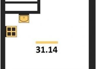 Продаю квартиру студию, 31.1 м2, Воронеж, улица Фридриха Энгельса, 88