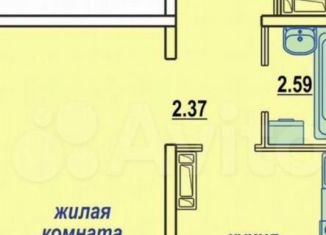 Продам однокомнатную квартиру, 41.4 м2, Новосибирская область, Плющихинская улица, 6