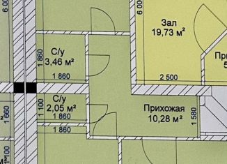 Продаю 2-комнатную квартиру, 68 м2, Нальчик, улица Шогенова, 75