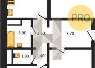 Продажа 2-ком. квартиры, 65.6 м2, Воронеж, улица Пескова, 6, Центральный район