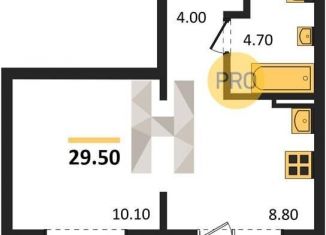 Продам однокомнатную квартиру, 29.5 м2, Новосибирск, метро Студенческая, улица Связистов, 13/2