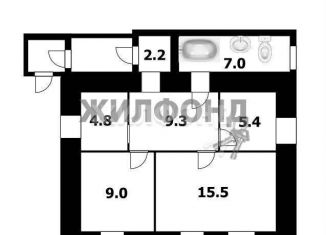 Продаю дом, 66.5 м2, Новосибирск, метро Речной вокзал, Гурьевская улица