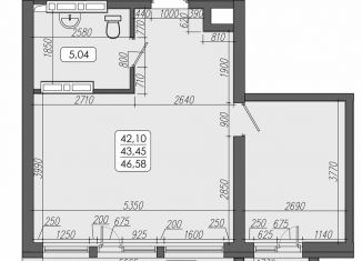 Продам 2-ком. квартиру, 43.5 м2, Приморский край, улица Мыс Кунгасный, 3Б