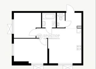 Продажа 2-комнатной квартиры, 48.7 м2, Москва, Кавказский бульвар, 51к2, ЮАО