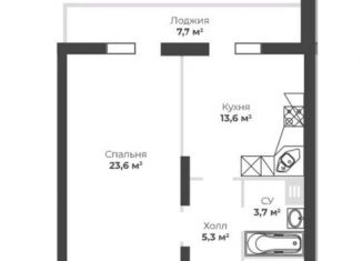 1-ком. квартира на продажу, 54 м2, Самара, метро Советская