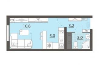 Продам квартиру студию, 22.6 м2, Екатеринбург, метро Уральская