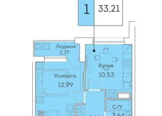 Продаю однокомнатную квартиру, 31.8 м2, Москва, ЖК Аквилон Бисайд