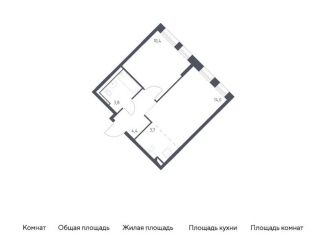 Продажа 2-комнатной квартиры, 36.3 м2, Москва, метро Пятницкое шоссе