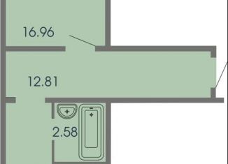 Продажа однокомнатной квартиры, 43.1 м2, Чебоксары, проспект Геннадия Айги, поз25, Ленинский район