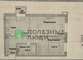 Продам 2-комнатную квартиру, 51 м2, Ижевск, ЖК Йога, Районная улица, 57к1с2