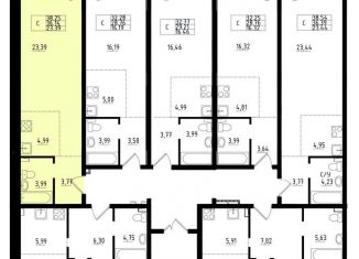 Продажа квартиры студии, 38.3 м2, деревня Высоково, жилой комплекс Малая Истра, 22