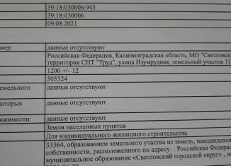 Продам земельный участок, 12 сот., поселок Люблино