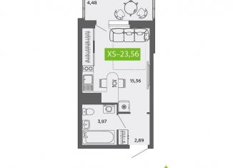 Продается квартира студия, 24 м2, Северодвинск, улица Мира, 5