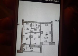 Аренда трехкомнатной квартиры, 82 м2, Орёл, Советская улица, 17, Железнодорожный район