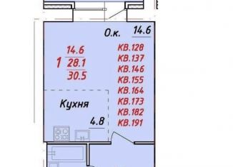Продажа квартиры студии, 30.5 м2, Новоалтайск, улица Титова, 8, ЖК Демидов Парк