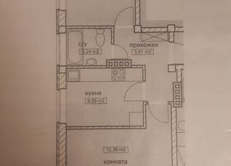 Продам 2-комнатную квартиру, 47.1 м2, сельский посёлок Новинки, Чкаловский проезд, 6, ЖК Окский Берег