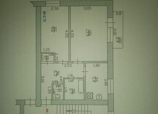 Продаю двухкомнатную квартиру, 39.7 м2, станица Кущёвская, Красная улица, 23