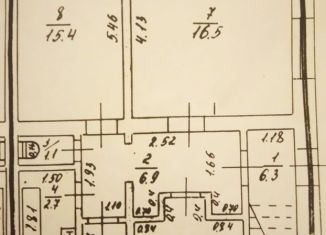 Продаю 3-ком. квартиру, 64.3 м2, рабочий посёлок Большое Мурашкино, 6-й микрорайон, 5А