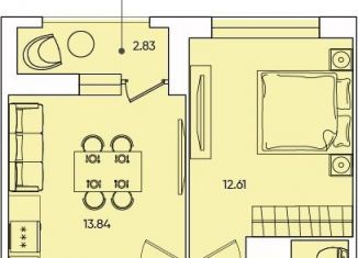 Продается 2-ком. квартира, 34 м2, Санкт-Петербург, Планерная улица, 87к1, ЖК Форест Аквилон