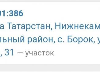 Продажа земельного участка, 12 сот., село Борок, Рябиновая улица, 31