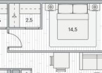 Продается 1-комнатная квартира, 42.8 м2, Москва, Береговой проезд, 3, ЖК Береговой