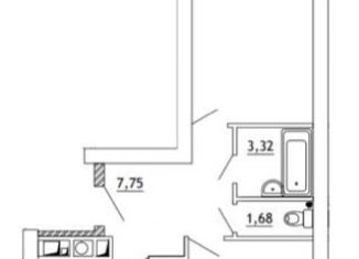 Продажа 2-комнатной квартиры, 66 м2, Смоленская область, Юбилейная улица, 16
