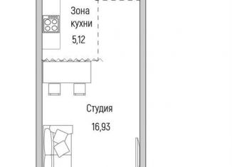 Продаю квартиру студию, 36.6 м2, городской округ Красногорск