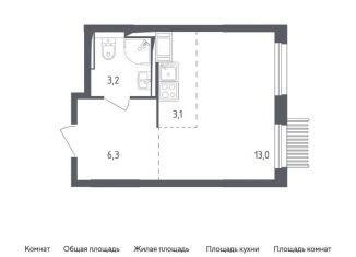 Продажа квартиры студии, 25.6 м2, Московская область, жилой комплекс Мытищи Парк, к4.1