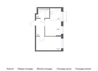 Продам 1-комнатную квартиру, 38 м2, Москва