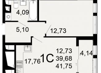 Продается 1-комнатная квартира, 41.8 м2, Рязань, Октябрьский район, Льговская улица, 8