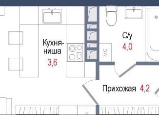 Продажа квартиры студии, 25.9 м2, Королёв