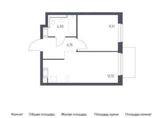 Продаю однокомнатную квартиру, 31.4 м2, Виллозское городское поселение