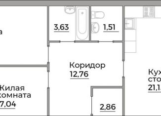Продается 2-ком. квартира, 84.4 м2, Калужская область