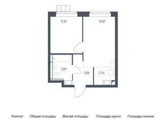 Продаю 2-комнатную квартиру, 32.5 м2, поселение Рязановское, ЖК Алхимово