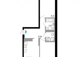 2-комнатная квартира на продажу, 64.7 м2, Екатеринбург, Походная улица, 12