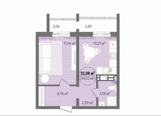 Продаю 1-комнатную квартиру, 37 м2, Челябинск, улица Труда, 14