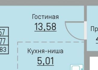 Продается квартира студия, 28.8 м2, деревня Кондратово, Водопроводная улица, 6/4