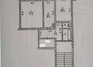 Продам 2-комнатную квартиру, 47.1 м2, Иркутская область, улица Володарского, 73