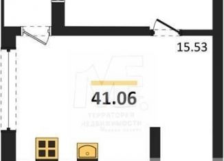 Продается 1-ком. квартира, 41.1 м2, Калининградская область