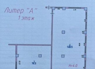Аренда торговой площади, 220 м2, Махачкала, улица Ирчи Казака, 75, Ленинский внутригородской район