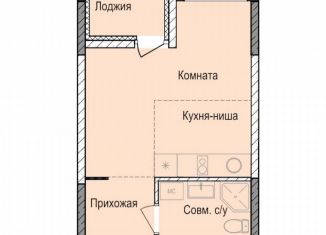 Продаю квартиру студию, 24.9 м2, Ижевск, жилой комплекс Норвежский Лес, 20