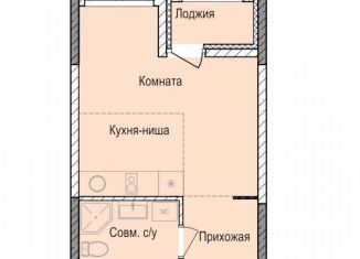 Продаю квартиру студию, 24.9 м2, Ижевск, жилой комплекс Норвежский Лес, 20, Устиновский район