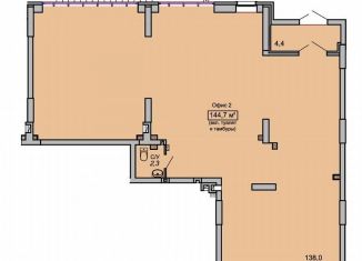 Продажа помещения свободного назначения, 144.7 м2, Волгоград, Тепличный переулок, 310