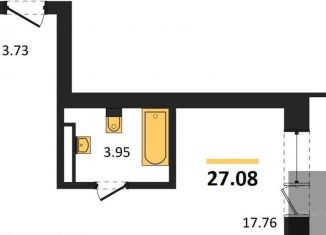 Квартира на продажу студия, 27.1 м2, Воронеж, Транспортная улица, 58