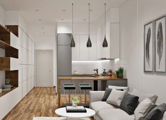 Продам 1-ком. квартиру, 32.7 м2, Тюмень, ЖК Кватро