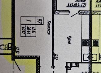 Однокомнатная квартира на продажу, 40.2 м2, Краснодар, улица Григория Булгакова, 13
