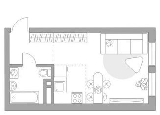 Квартира на продажу студия, 29.9 м2, Москва, метро Нагатинская