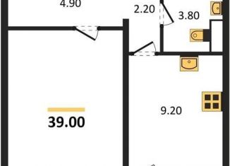 Продажа однокомнатной квартиры, 39 м2, Воронеж, Левобережный район, Ростовская улица, 18А