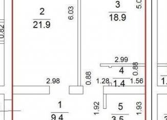 Продается 2-комнатная квартира, 80 м2, Котлас, Таёжная улица, 17